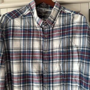 Eddie Bauer  Plaid Flannel Casual Shirt Sz. TXXXL